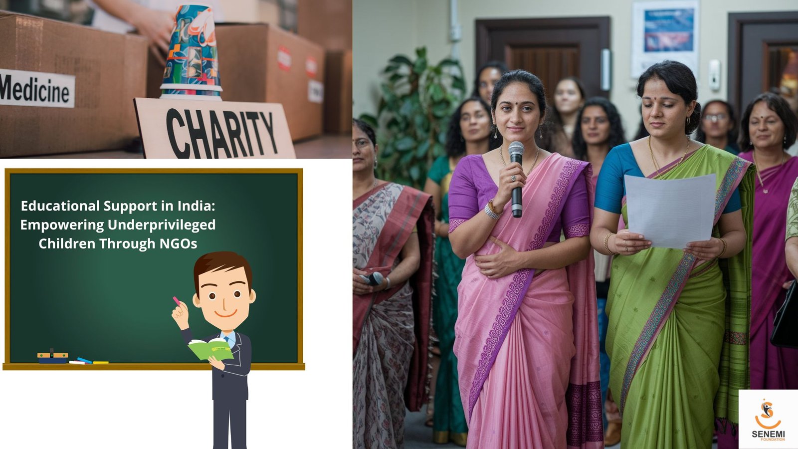 Educational Support in India: Empowering Underprivileged Children Through NGOs Educational Support in India: Empowering Underprivileged Children Through NGOs
